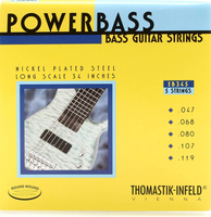 Thomastik-Infeld- EB345 - Powerbass 5-String Set-047, 068,080, 107, 119