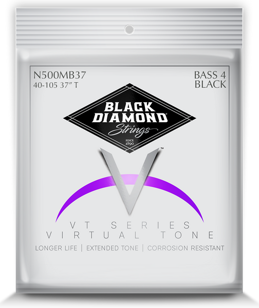 Black Diamond Four String Bass 40-105 N500MB37 Black