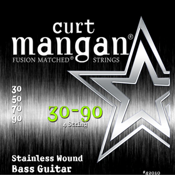 Curt Mangan  30-90 Stainless Bass 4-String      (1 review) Write a Review