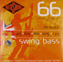RotoSound Stainless Steel Roundwound Bass Guitar Strings long scale 45-65-80-105-130 RS665LD