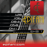 Epifani Custom Bass Strings 5 string bass SK 41-58-83-106-128