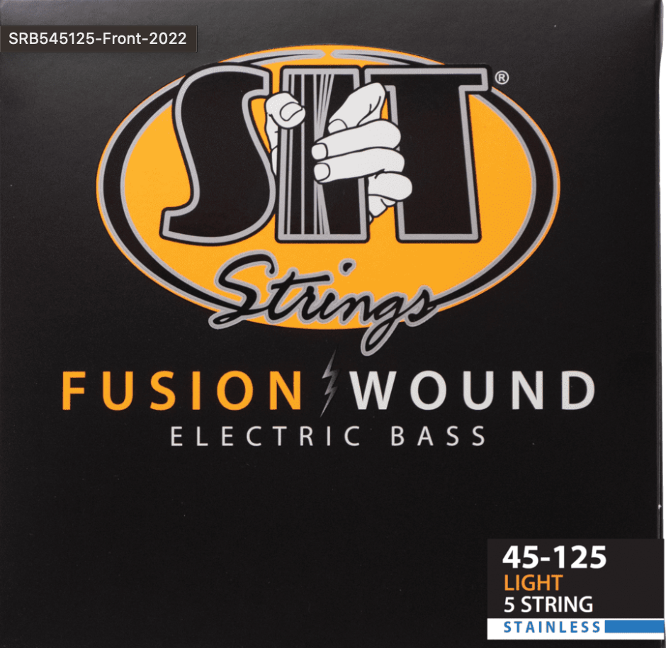 FUSION WOUND STAINLESS BASS STRINGS Bass Strings Only