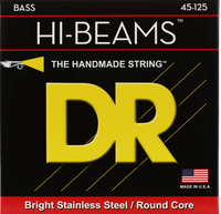 DR Strings Electric Bass Hi-Beam Stainless Steel Medium 5's 45-65-85-105-125 MR5-45