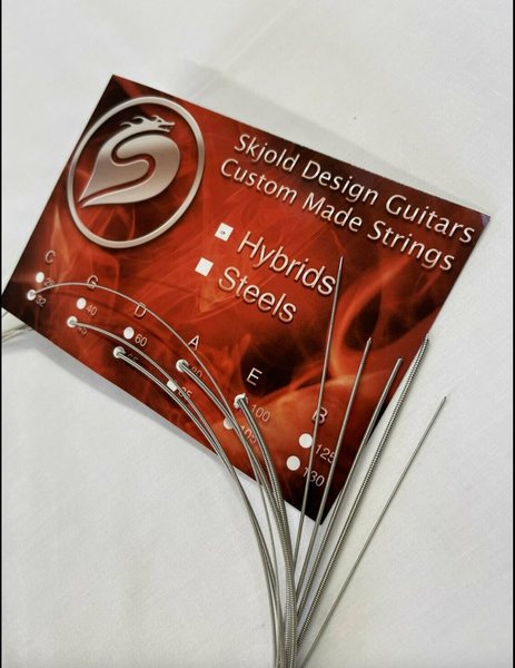 Skjold Bass Strings 6 String Bass Steel 32 to 125