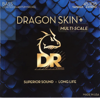 DR Dragon Skin K3 Coated Bass Strings DSB-45 Medium 45-105