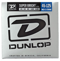 Dunlop Super Bright Nickel 5 String Bass 45-125