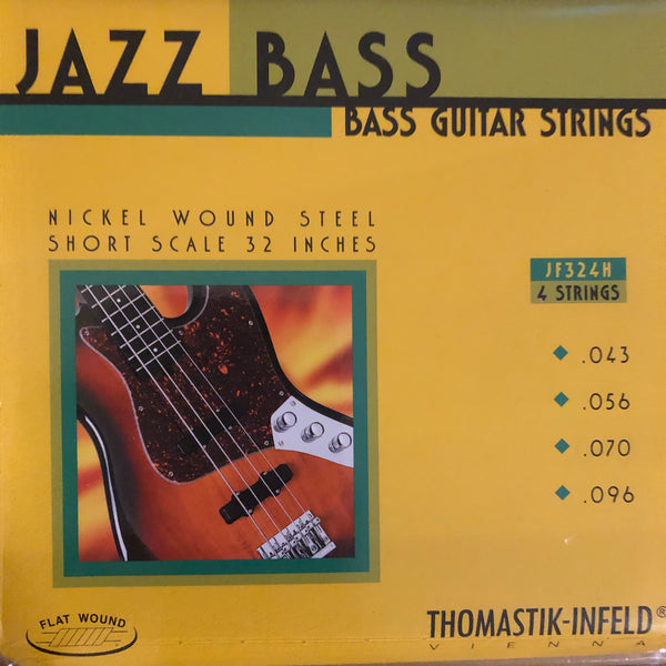 Thomastik-Infeld T-I JAZZ Flatwound - 4 String Set - Hofner Beatle Bass