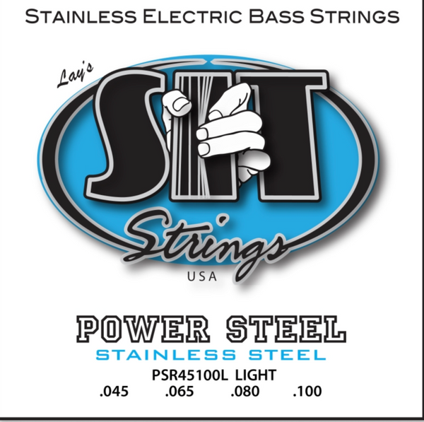 S I T Strings Electric Bass strings Rock Brights Stainless Steel Long Light-45-100 Part PSR45100L