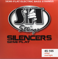 SIT SILENCER NICKEL SEMI-FLAT BASS MEDIUM-LIGHT-NRL45105L