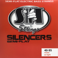 SIT SILENCER NICKEL SEMI-FLAT BASS EXTRA LIGHT 40-95