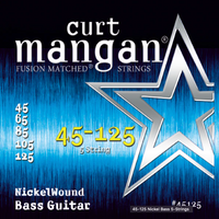 Curt Mangan 45-125 Nickel Bass 5-Strings