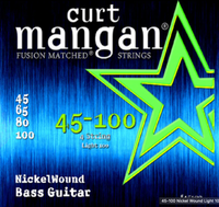Curt Mangan 45-100 Nickel Wound Light 100 Set 4 String