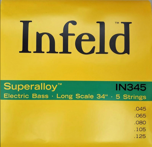 Thomastik-Infeld Superalloy Bass String Set Long Scale - 5-String 45-125 IN345
