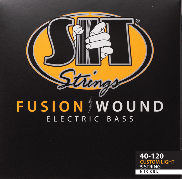 SIT Fusion Wound Nickel Bass-5-String 40-60-80-100-120