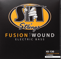SIT Fusion Wound Nickel Bass-5 String-.045RB .065RB .085RB .100RB .130RB