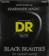DR Strings Bass Extra Life Black Coated 45-105, Black Beauties, MR-BK-45