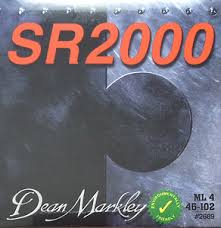 Dean Markley SR2000 Bass Guitar Strings, Gauge ML 46-102 Part 3 2689