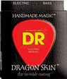 DR Strings Bass Guitar Dragon Skin Coated Stainless Steel Round 45-105
