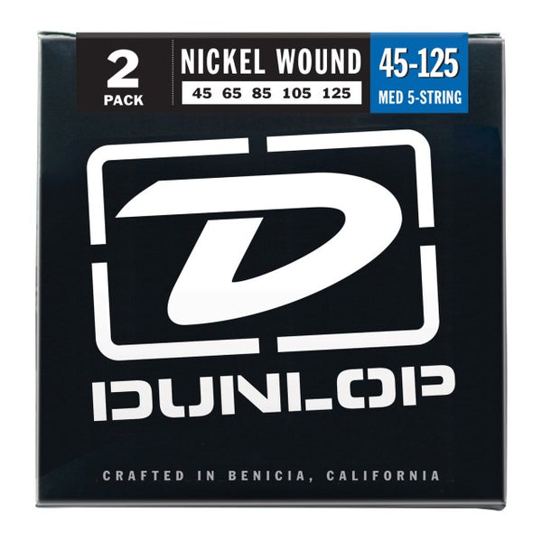 Dunlop Nickel Wound 5 String Bass 45-125