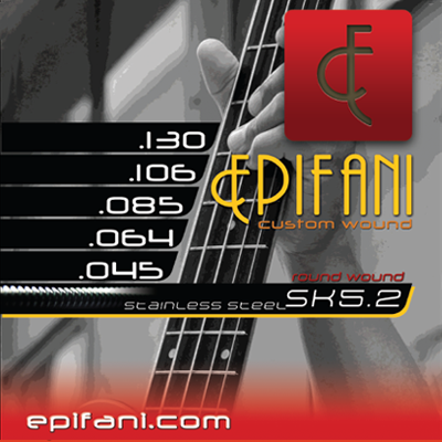 Epifani Custom Bass Strings 5 string bass CK 45-64-85-106-130