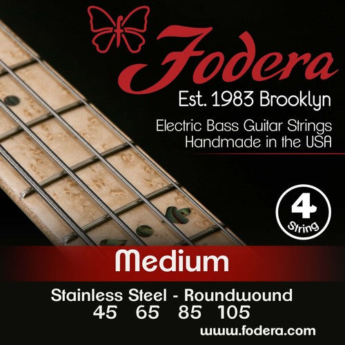 Fodera 4 String Stainless Steel 45-105
