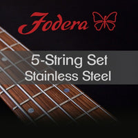 Fodera 5 String Stainless Steel 45-125