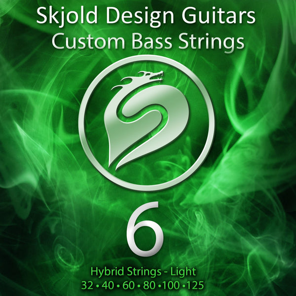 Skjold Bass Guitar Strings 6 String Bass Nickel