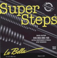 La Bella Electric Bass Super Steps 5 String Standard Scale 45-65-85-105 SS45