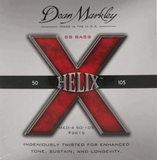 Dean Markley Helix Steel Plated Medium Medium Gauge Electric Bass 4,50-105 DM2615