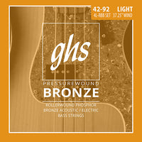 GHS PRESSUREWOUND™ BRONZE - Light (37.25" winding) 42-92