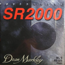 Dean Markley SR2000 5-String Bass Guitar Strings ML5 five string set 46-125 Part 3 2693